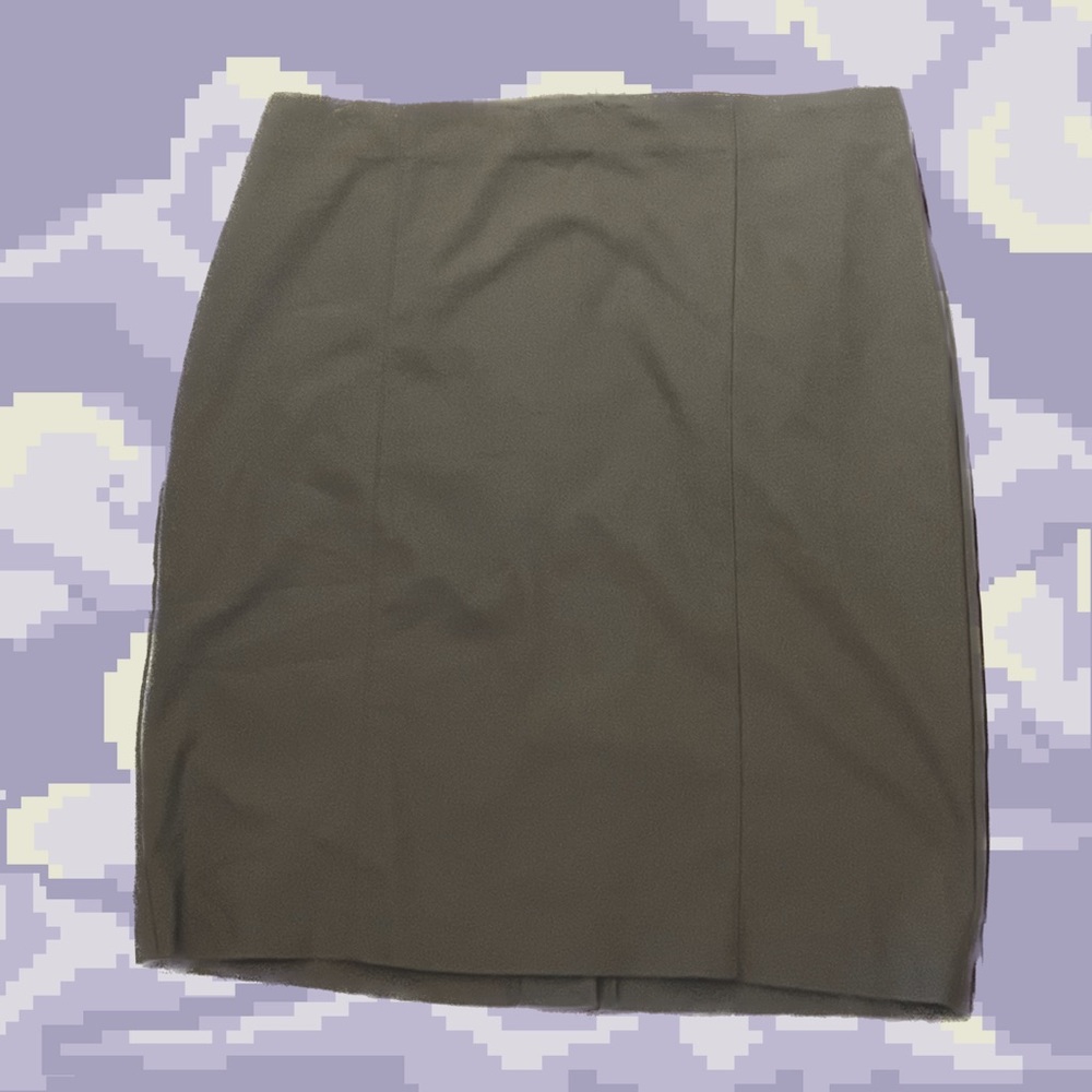 Van Heusen grey professional pencil skirt